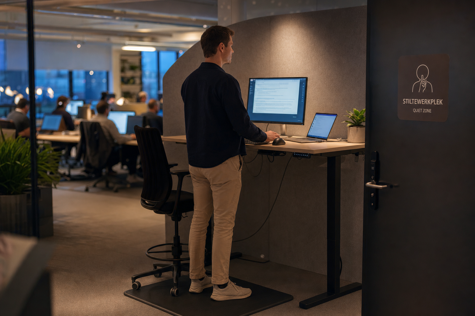 Ergonomische kantoorinrichting