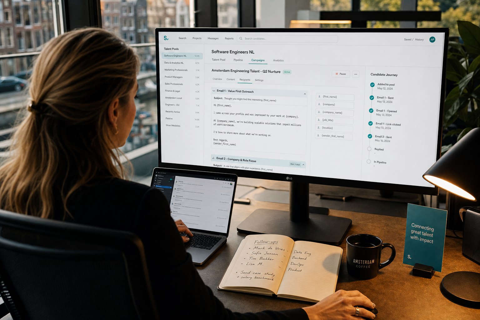 Sourcing software voor recruiters