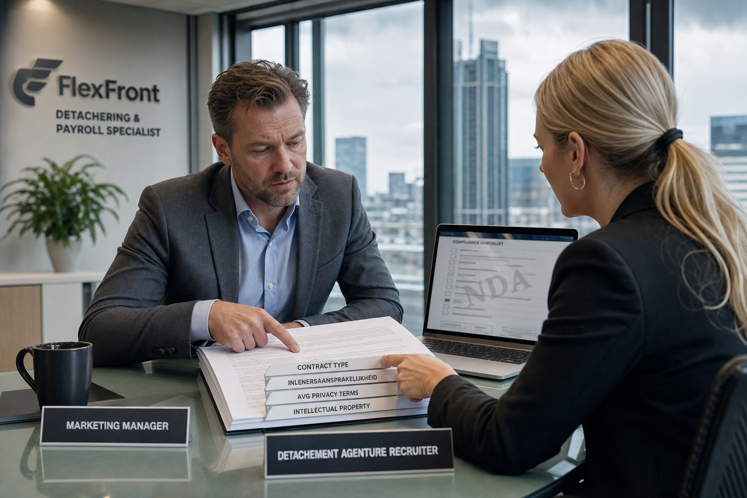 Contractvormen en juridische aandachtspunten detacheringsbureau marketing