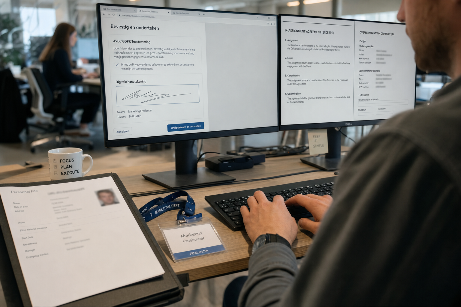 AVG en intellectueel eigendom detachering marketing